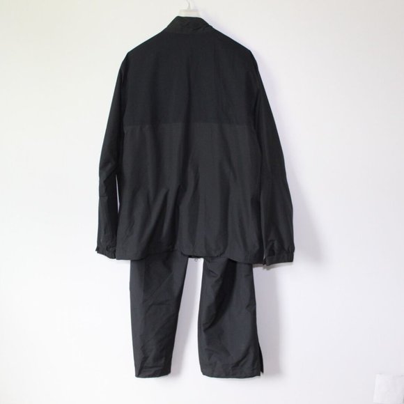 NIKE GOLF Storm Fit Windbreaker Jacket Pants Set Black 726399-010 Size XL H13206 - Picture 6 of 12